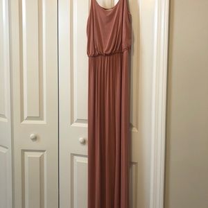 Lush knit maxi dress